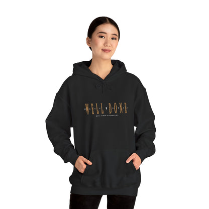 Well Done Hooded Sweatshirt | Large Embroidery