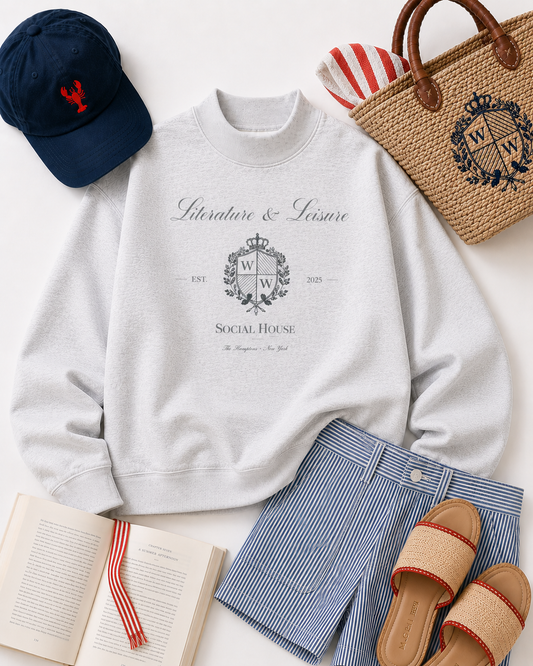 Literature & Leisure Mock Neck - Well Worn Signature