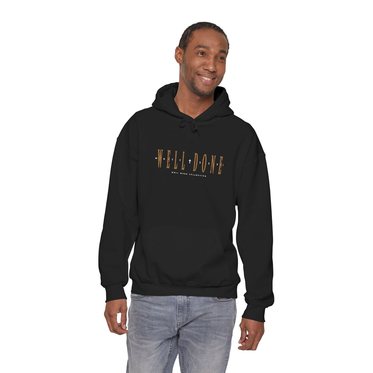 Well Done Hooded Sweatshirt | Large Embroidery