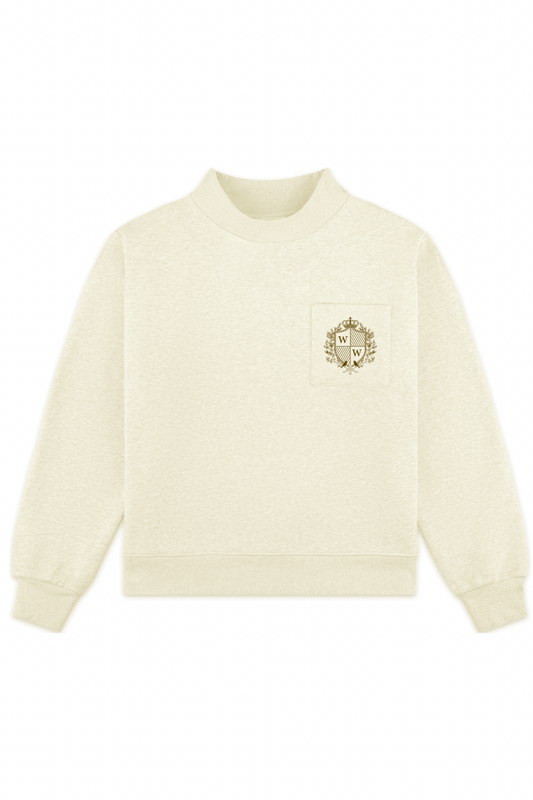 WW Crest Mock Neck - Well Worn Signature