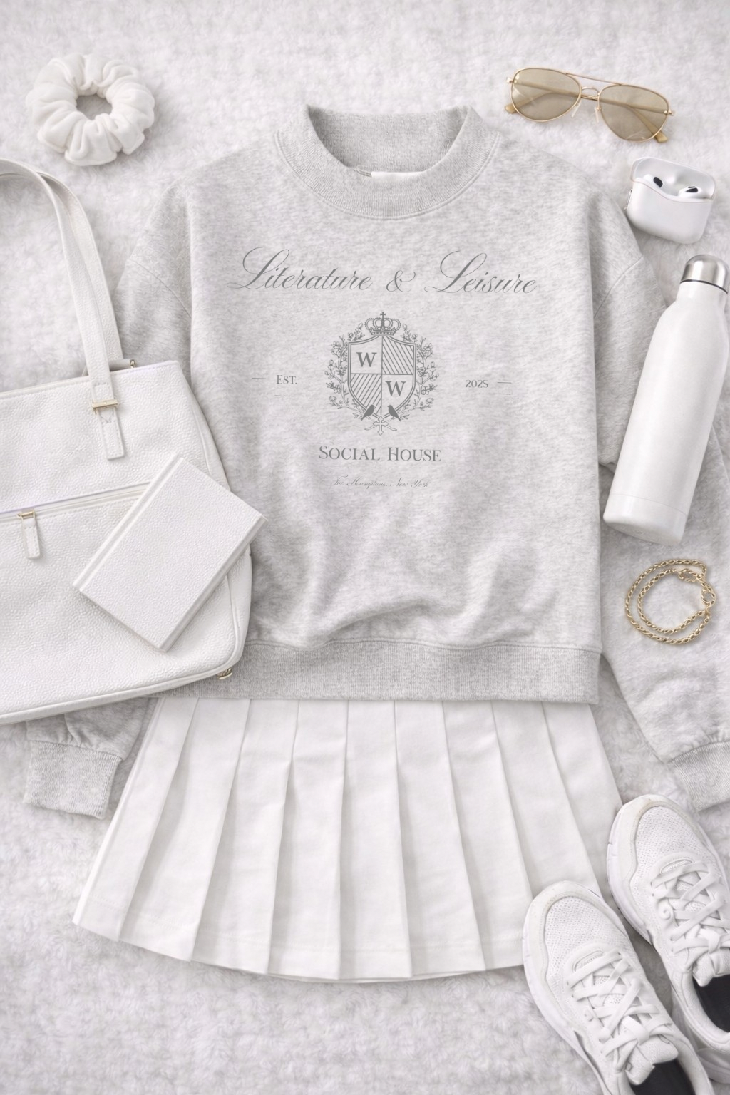 Literature & Leisure Mock Neck - Well Worn Signature