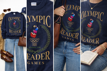 Olympic Reader Crewneck Sweatshirt